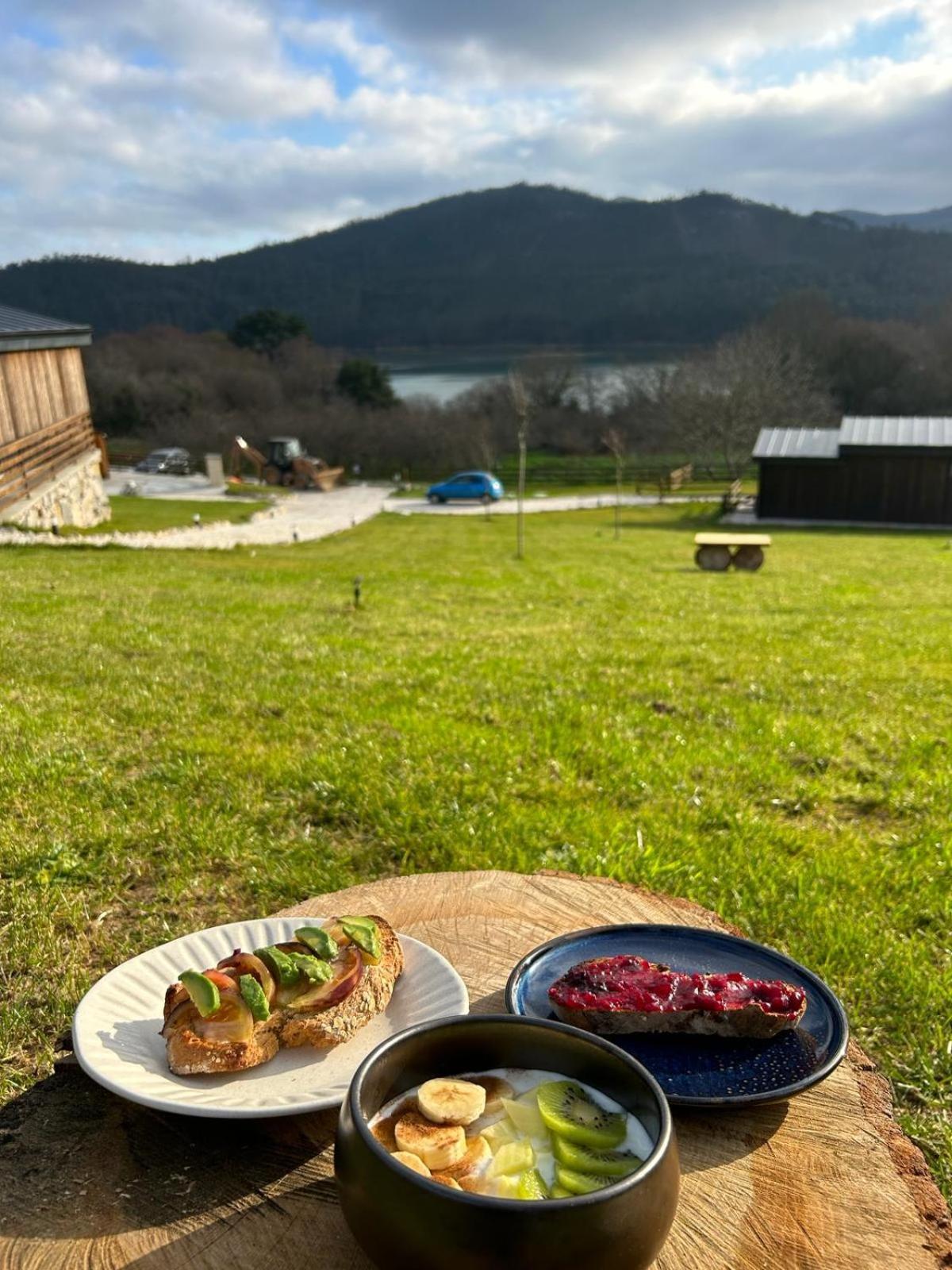 Cabanas O Recuncho Do Sor Porto do Barqueiro Exteriér fotografie