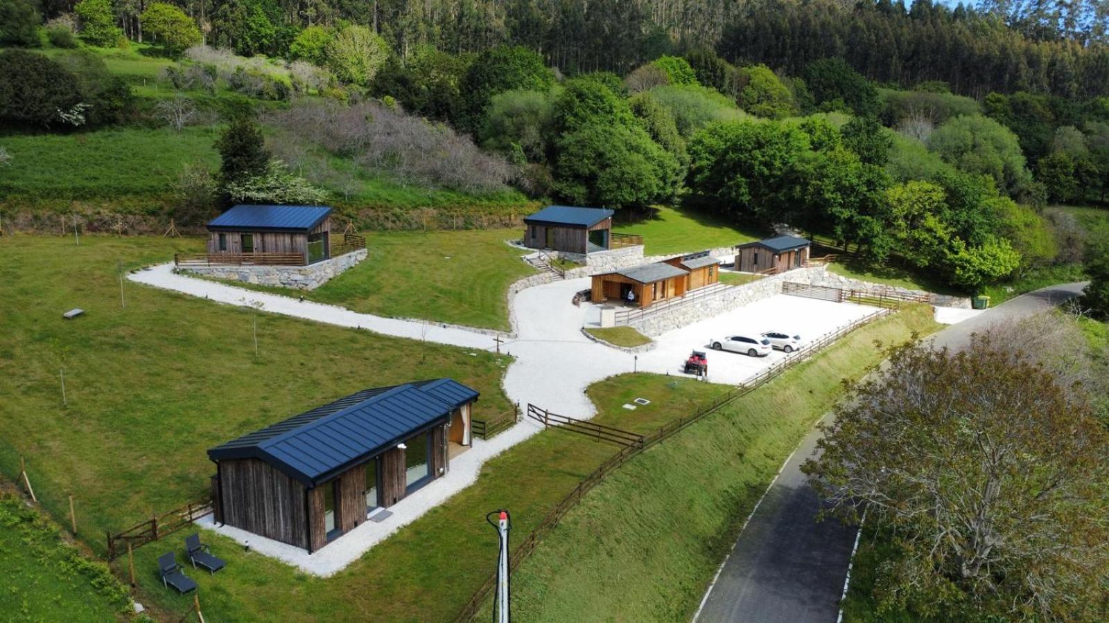 Cabanas O Recuncho Do Sor Porto do Barqueiro Exteriér fotografie